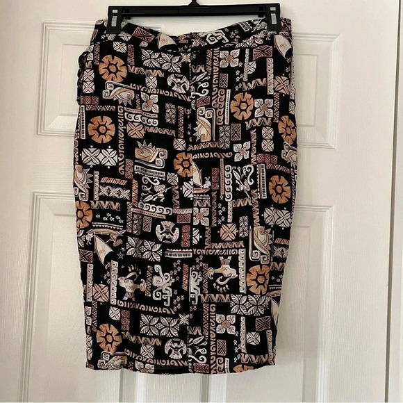 Disney Moana Print Retro Hawaii Wrap Skirt Size Small - Picture 6 of 10